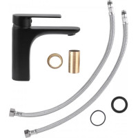 Umyvadlová baterie REMI - černá - vysoká