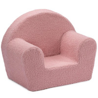 Detské kresielko MINI bouclé - ružové