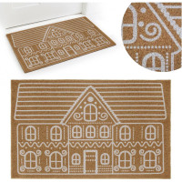 Rohožka GINGER BREAD HOUSE 50x80 cm - prírodná Rohožka GINGER BREAD HOUSE 50x80 cm - prírodná