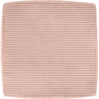 Taburet CHILL SPOT Velvet Stripes 45x45x25 cm - ružový