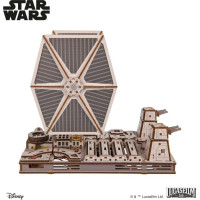 Ugears 3D drevená mechanická skladačka Star Wars Stíhačka TIE