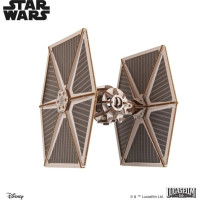 Ugears 3D drevená mechanická skladačka Star Wars Stíhačka TIE