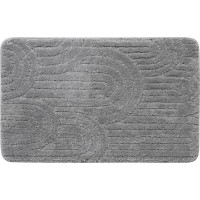 Aqualine RIST kúpeľňová predložka, 50x80cm, 100% polyester, protišmyk, šedá NI8593 Aqualine RIST kúpeľňová predložka, 50x80cm, 100% polyester, protišmyk, šedá NI8593