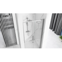 Sprchové dvere MAXMAX Rea RAPID slide 150 cm - chróm