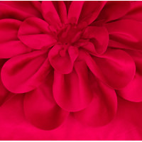 Obliečka na vankúš FOREVER YOURS Kvet 3D 42x42 cm - červená