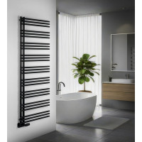 Aqualine POSEIDON vykurovacie teleso 550x1740mm, čierna mat PS517B