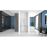 Sprchové dvere MAXMAX Rea RAPID slide 120 cm - chróm