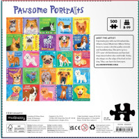 Mudpuppy Puzzle Psie portréty 500 dielikov