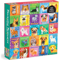 Mudpuppy Puzzle Psie portréty 500 dielikov