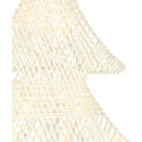 Vianočný stojaci stromček 39 cm 10LED - teplá biela