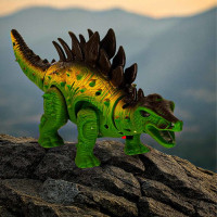 Pohyblivý dinosaurus Stegosaurus so zvukmi a svetlom