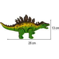 Pohyblivý dinosaurus Stegosaurus so zvukmi a svetlom