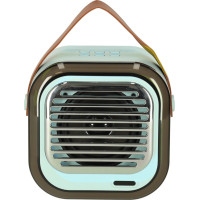 Sada karaoke reproduktora Bluetooth + 2 mikrofóny - modrý