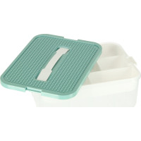 Box na hračky a drobnosti s priehradkami a vekom