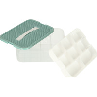 Box na hračky a drobnosti s priehradkami a vekom