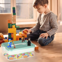 Box na hračky a drobnosti s priehradkami a vekom