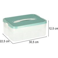 Box na hračky a drobnosti s priehradkami a vekom