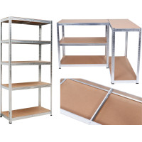 Policový regál CONOR 180x90x30 cm - nosnosť 875 kg Policový regál CONOR 180x90x30 cm - nosnosť 875 kg
