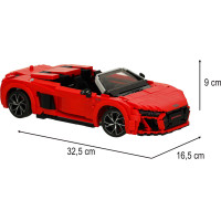 Stavebnica Rastar 93800 AUDI R8 Spyder 1:14 - 1440 dielikov