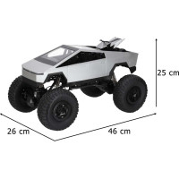 Diaľkovo ovládaný Cyber pickup Climbing Vehicle 1:8 2,4GHz
