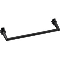 Aqualine Sušiak uterákov na vykurovacie telesá 36cm rovný, čierna mat IDR-40B