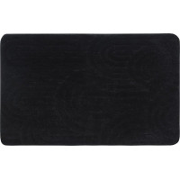 Aqualine RIST kúpeľňová predložka, 50x80cm, 100% polyester, protišmyk, čierna NI8591 Aqualine RIST kúpeľňová predložka, 50x80cm, 100% polyester, protišmyk, čierna NI8591