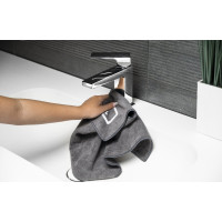 Sapho SAPHO mikrohandrička 40x40cm, šedá MIK01