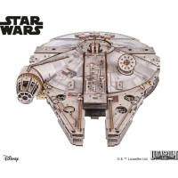 Ugears 3D drevená mechanická skladačka Star Wars Millennium Falcon
