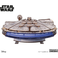Ugears 3D drevená mechanická skladačka Star Wars Millennium Falcon