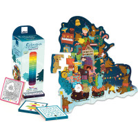 Vilac Adventný kalendár magnetické puzzle