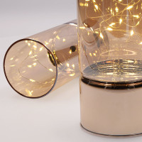 Solight sada dvoch vianočných LED svetielok, 15/20cm, 30x LED, AA batéria