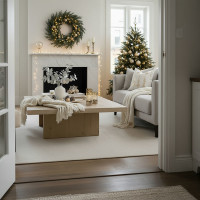 Solight sada dvoch vianočných LED svetielok, 15/20cm, 30x LED, AA batéria