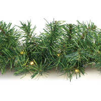 Solight LED vianočné girlanda s ihličím, 7m, 112x LED, časovač, 230V, IP44