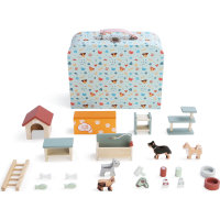 2Kids Toys Domček pre miláčikov v kufríku