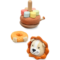 2Kids Toys Nasadzovacie krúžky Levíček