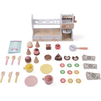 2Kids Toys Drevená cukráreň 2 v 1