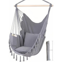 2Kids Toys Závesné hojdacie kreslo šedé