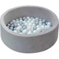 2Kids Toys Guľôčkový bazén sivý 2Kids Toys Guľôčkový bazén sivý