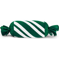 Vianočný vankúš SWEET CANDY 60 cm - zelený/biely
