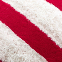 Vianočný vankúš SWEET CANDY 60 cm - červený/biely