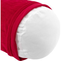 Vianočný vankúš SWEET CANDY 60 cm - červený/biely
