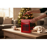 Sada utierok MAGICAL CHRISTMAS v darčekovom balení - 2 kusy - červená/zelená