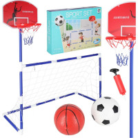 Futbalová bránka s basketbalovým košom 2v1 Futbalová bránka s basketbalovým košom 2v1