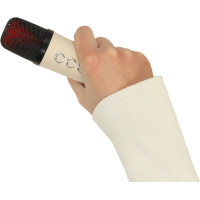 Sada karaoke reproduktora Bluetooth + 2 mikrofóny - krémový