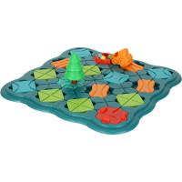 Logická dosková hra bludiska s prekážkovou dráhou 28 dielikov