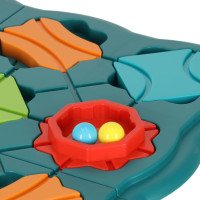 Logická dosková hra bludiska s prekážkovou dráhou 28 dielikov