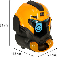 Arkádová hra Robotická prilba - streľba na terč