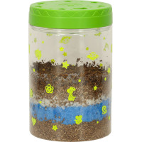 Dinosaurie terárium s nočným LED osvetlením