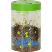 Dinosaurie terárium s nočným LED osvetlením