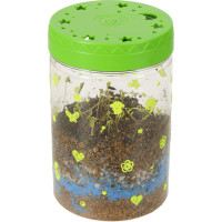 Dinosaurie terárium s nočným LED osvetlením